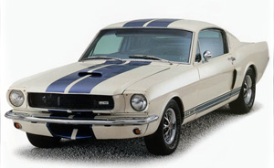 Ford Shelby Mustang GT350 1965 года.