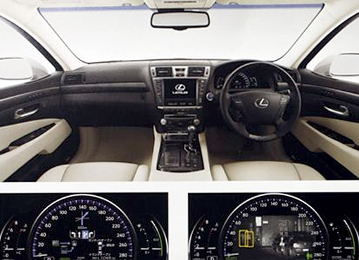 Lexus LS 2010 interior