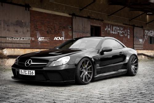 Mercedes SL65 AMG with Black Series conversion by TC-Concepts