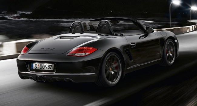 В России будет продаваться Porsche Boxster S Black Edition