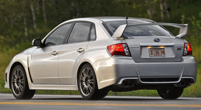 Subaru снизил цены на седан Impreza WRX STI 