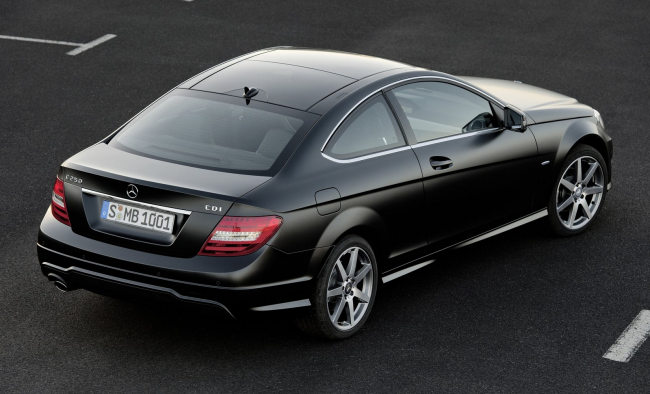 Представлено  новое купе Mercedes-Benz C-класса