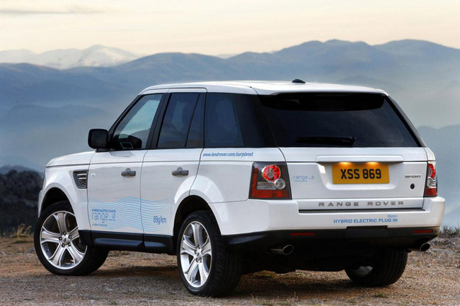 Гибридный Range Rover появится в 2013 году