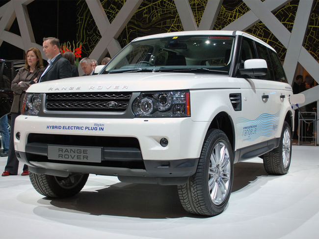 Гибридный Range Rover появится в 2013 году