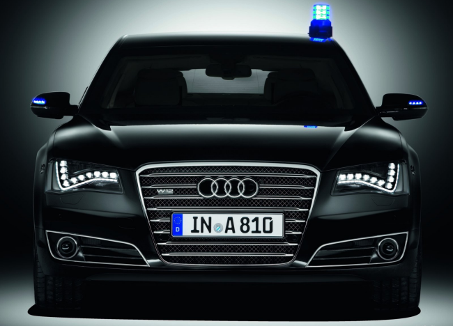 Представлен бронированный Audi A8 Security W12
