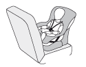 child seat rearward