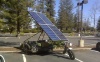 Необычный автомобиль на солнечных батареях