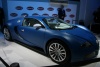 bugatti veyron bleu centenaire side