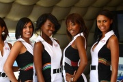 Девушки на гран-при A1GP в Южной Африке