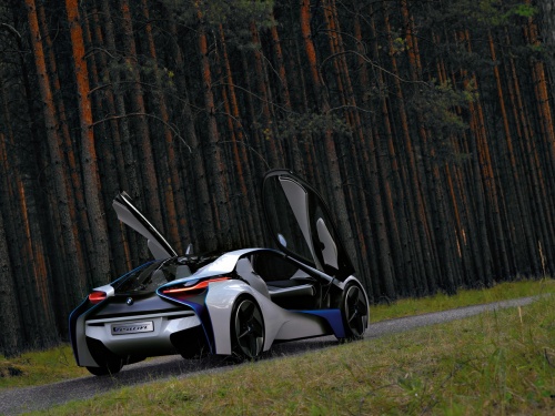 BMW Vision EfficientDynamics turbodiesel plug-in hybrid concept