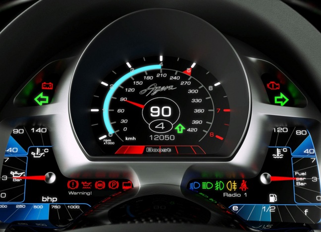 Спидометр Koenigsegg Agera