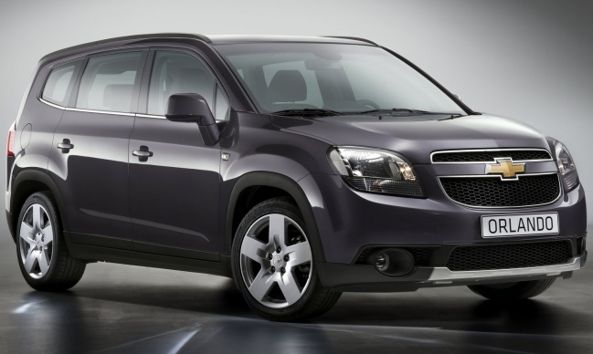 Новый минивэн Chevrolet Orlando будет продаваться в России