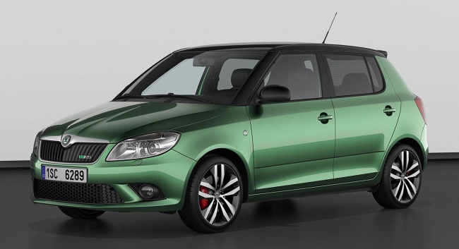 skoda fabia combi rs. дебют Skoda Fabia RS