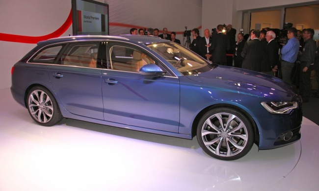 Состоялась мировая премьера обновленной Audi А6 Avant