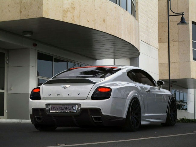 Onyx Continental Platinum GTO на базе Bentley Continental GT от Onyx Concept